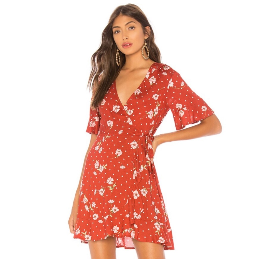 Show Me Your Mumu Evelyn Wrap Dress